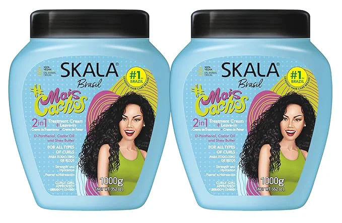 World-Class SKALA Mais Cachos for hair type 3ABC - 2 IN 1 Conditioning Treatment Cream Lightweight