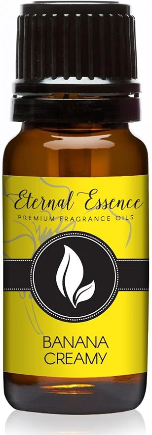 Lightweight Banana Creamy Premium Grade Fragrance Oil - 10ml - Scented Oil Professional