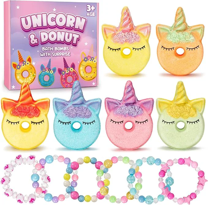 Practical Unicorn Bath Bombs for Kids Convenient