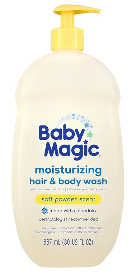 Flexible Baby Moisturizing Hair Body Wash Calendula Coconut Specially Smooth