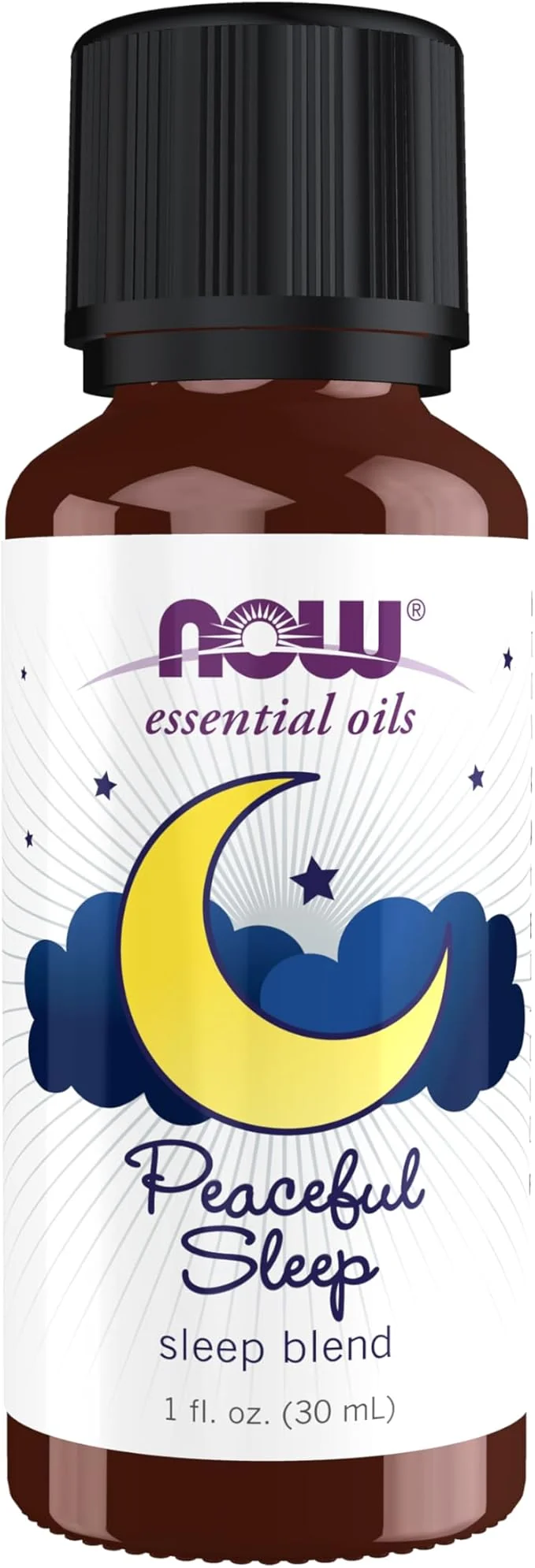 Trendy NOW Essential Oils Peaceful Sleep Oil Blend Relaxing Aromatherapy Scent Modern