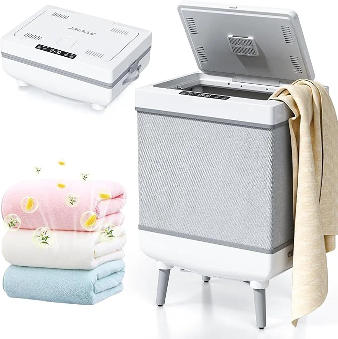 Professional Jripae 35L Towel Warmers for Bathroom Foldable Towel Warmer Bucket Hot Towel Recyclable
