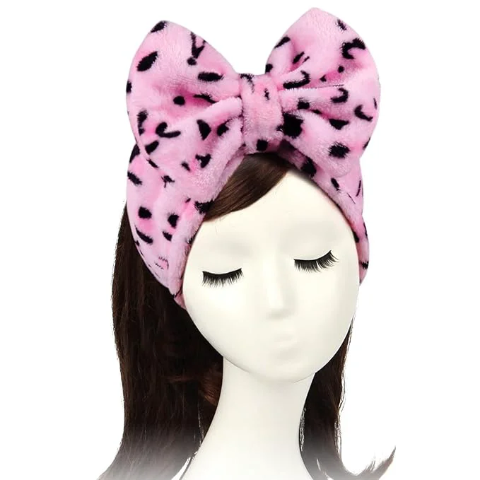 Trendy Shintop Women Fashion Lovely Soft Carol Fleece Bowknot Bow Makeup Cosmetic Prestigious