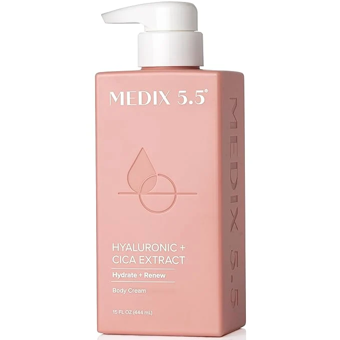 Original Design Medix 5.5 Hyaluronic Acid Vitamin E Cream Body Lotion Face Moisturizer World-Class