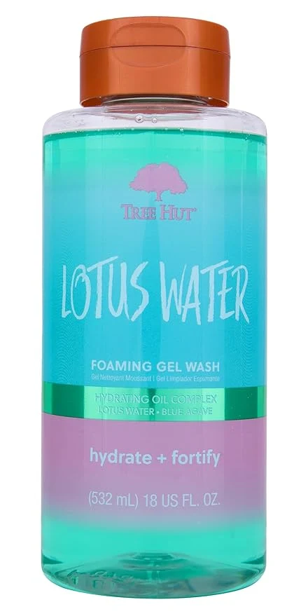 Consistent Tree Hut Lotus Water Wash Foaming Gel Cleanse Soothe Skin Without Stripping Contemporary