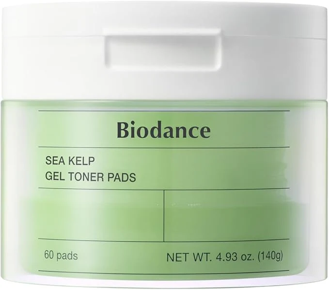 Enhanced Biodance Sea Kelp Gel Toner Pads Calming Toner Pads Comfortable