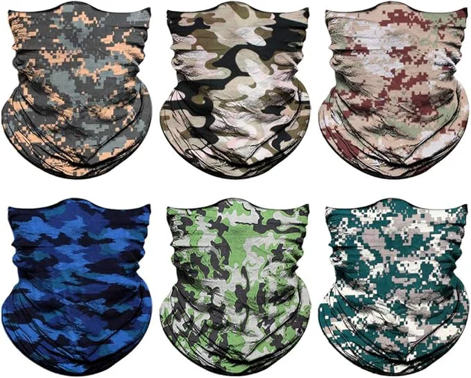 Clean Venswell Neck Gaiter Face Mask Men Women Seamless Bandana Rave Face Cover Outstanding