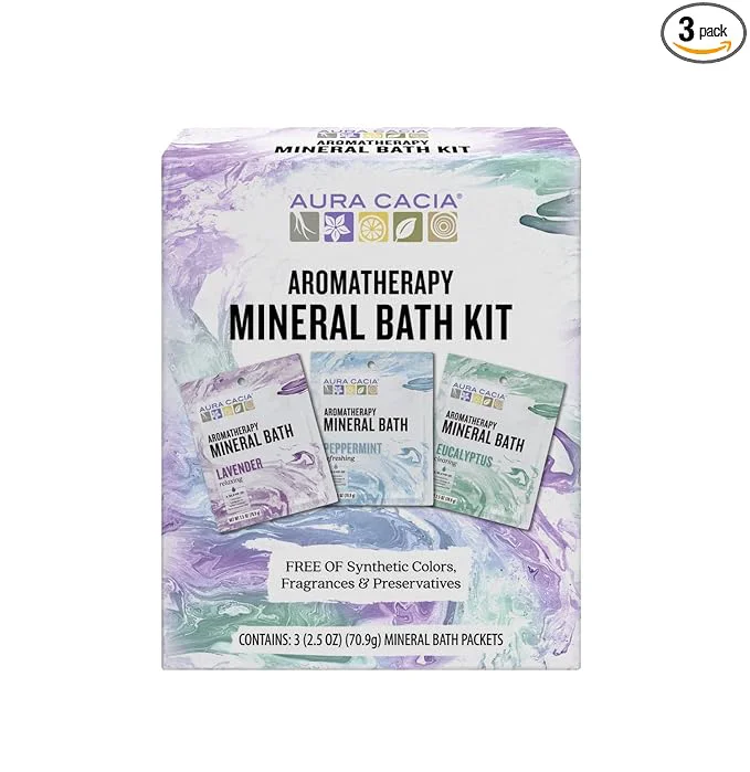 Soft Aura Cacia Mineral Bath Kit Responsible