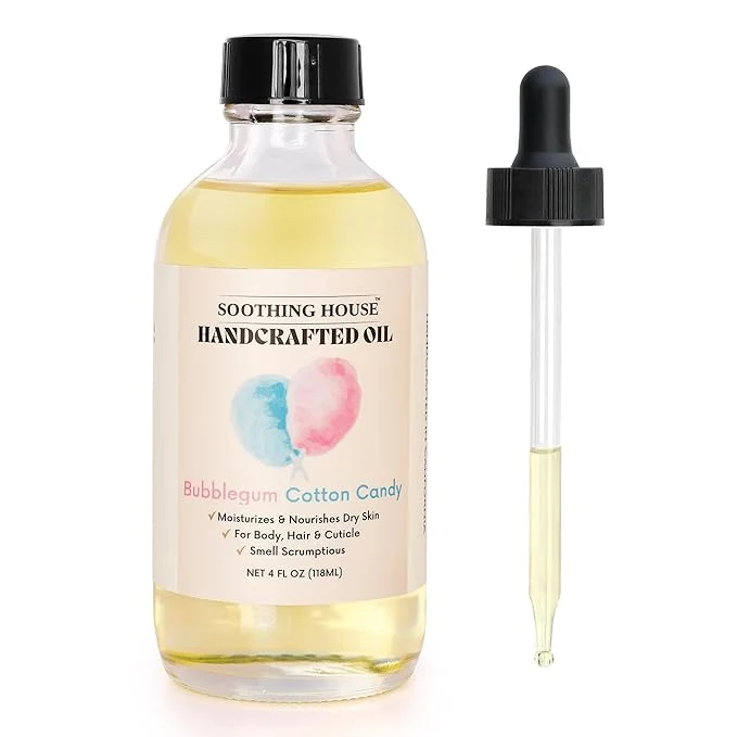 Optimized Bubblegum Cotton Candy Moisturizing Body Oil Genuine