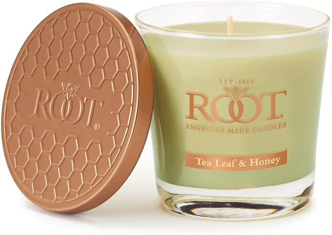 Environmentally Friendly Root Candles Scented Candles Honeycomb Veriglass Premium Handcrafted Beeswax Traditional