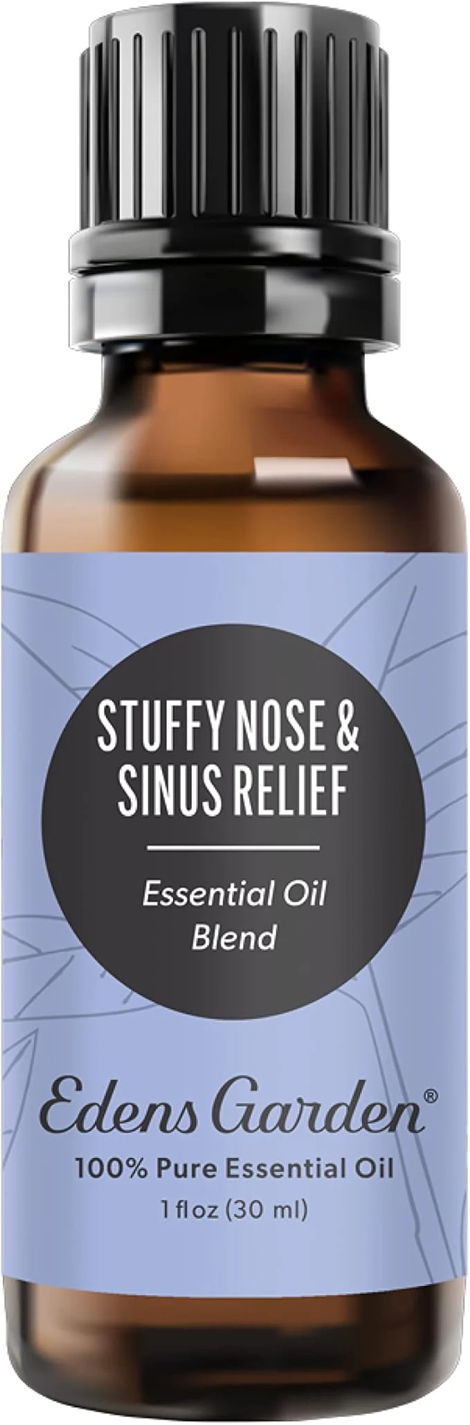 High-Performance Edens Garden Stuffy Nose Sinus Relief Essential Oil Blend- Pure Premium Prestigious