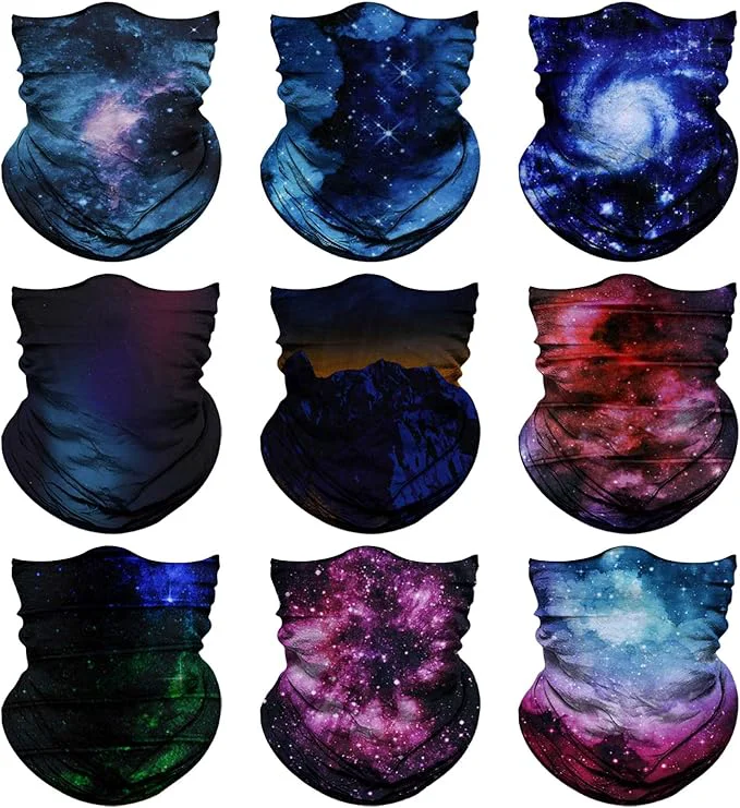 Premium Venswell Neck Gaiter Face Mask Men Women Seamless Bandana Rave Face Cover First-Class