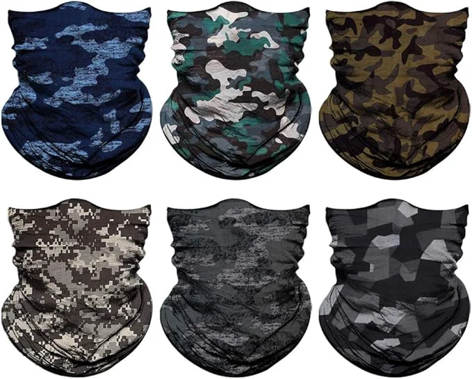 Expertly Made Venswell Neck Gaiter Face Mask Men Women Seamless Bandana Rave Face Cover Healthy