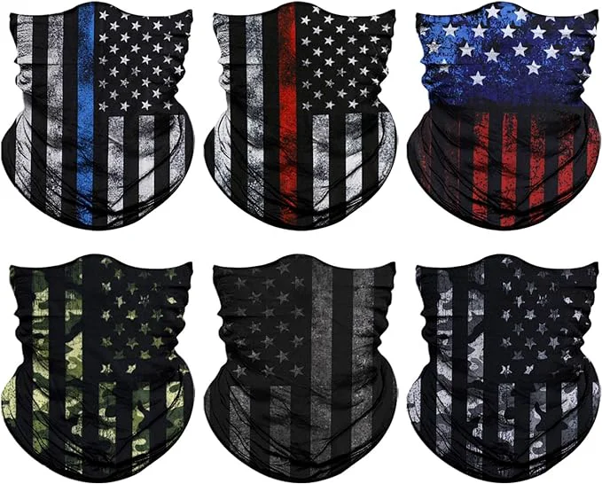 World-Class Venswell Neck Gaiter Face Mask Men Women Seamless Bandana Rave Face Cover Recyclable