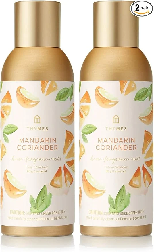 Trendy Thymes Fragrance Mist - 3 Oz - Mandarin Coriander Classic