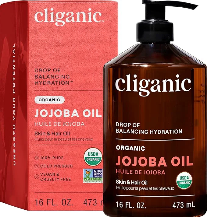 Outstanding Cliganic Organic Jojoba Oil 16oz Advanced
