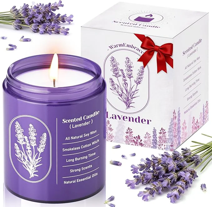 Smooth WarmEmbrace Lavender Scented Candles Advanced