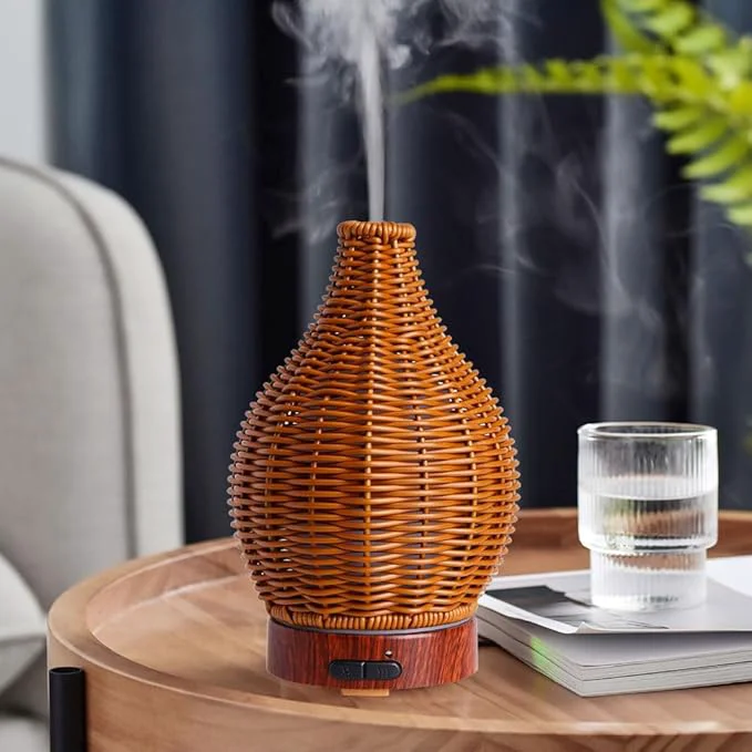 Functional Handwoven Essential Oil Diffuser Aromatherapy Diffuser Sustainable