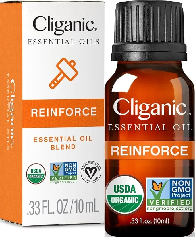 Premium Material Cliganic Reinforce Essential Oil Blend Easy-to-Use