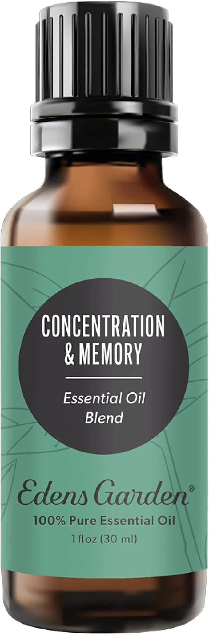 Safe Edens Garden Concentration Memory Essential Oil Blend Pure Natural Elegant