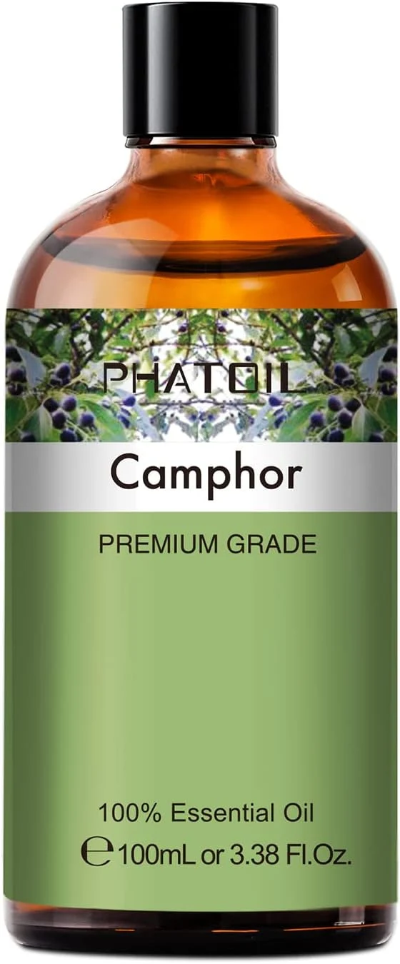 Stylish Camphor 3.38fl.oz Essential Oil PHATOIL Aromatherapy Essential Oils Luxury