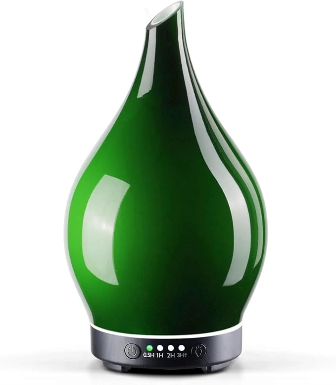 Lightweight Porseme 150ml Essential Oil Diffuser Glass Color Changing Aroma Air Diffusers Original