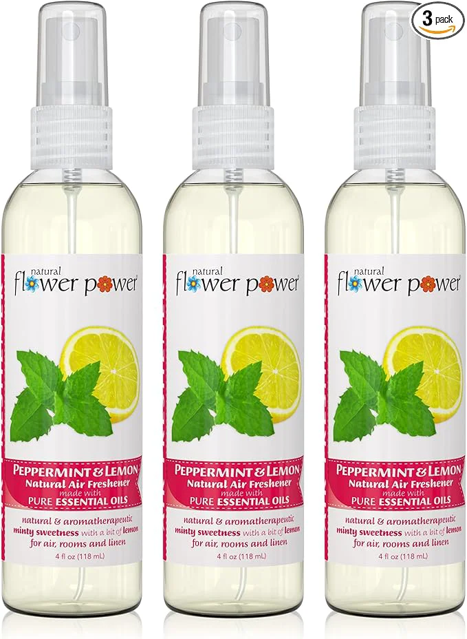 Breathable Natural Flower Power Air Freshener Spray Soft