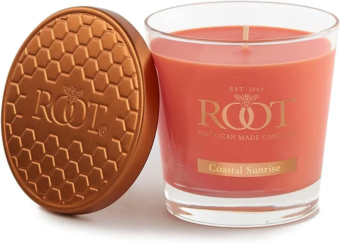 Green Root Candles Scented Candles Honeycomb Beeswax Blend Premium Handcrafted Candle High-Grade