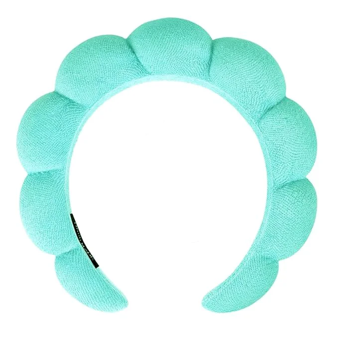 Unique Spa Headbands for Washing Face Makeup Skin Care Women Bubble Facial Beauty Natural