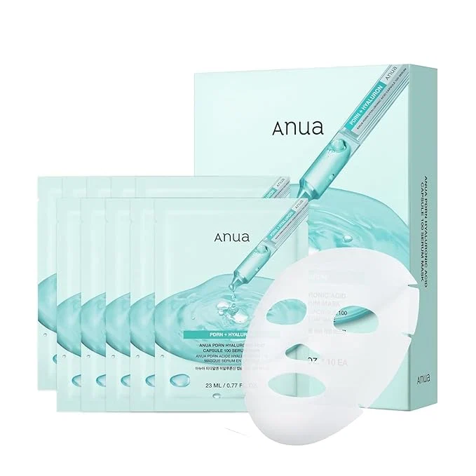 Comfortable Anua PDRN Hyaluronic Acid Capsule 100 Serum Mask Hydrating Face Mask Fast