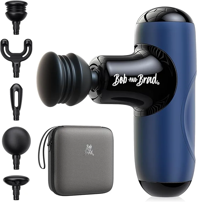 Secure BOB AND BRAD Q2 Mini Massage Gun Pocket-Sized Deep Tissue Massager FSA Traditional