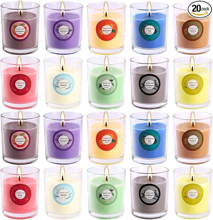 Next-Generation Scented Candles with 10 Fragrances Gift Set Quality