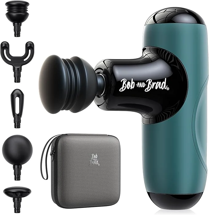 Reusable BOB AND BRAD Q2 Mini Massage Gun Pocket-Sized Deep Tissue Massager Gun Artisan