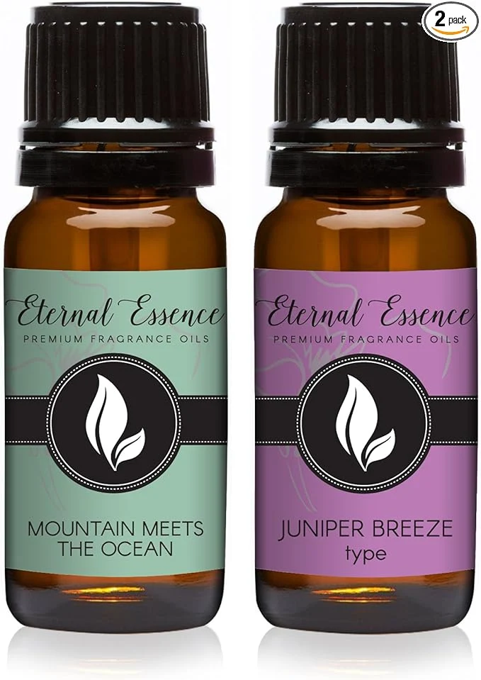 Soft Eternal Essence Oils 2 Pack 10ml Premium Fragrance Oil Refined