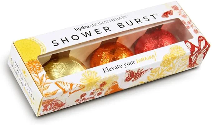 Environmentally Friendly hydraAROMATHERAPY Shower Burst Tablets Essential Oil Steamers Made in USA Secure