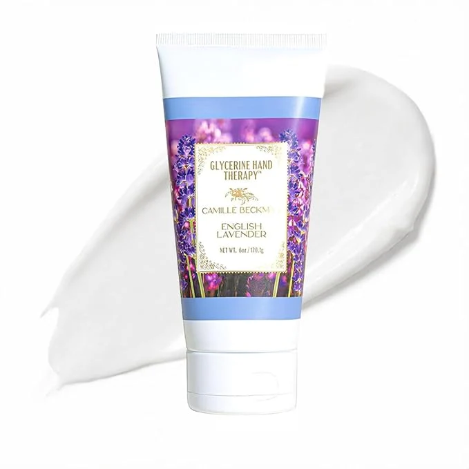Green Camille Beckman Glycerine Hand Therapy Cream English Lavender 6 Ounce User-Friendly