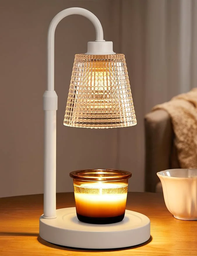 Sophisticated Innqoo White Candle Warmer Lamp Organic