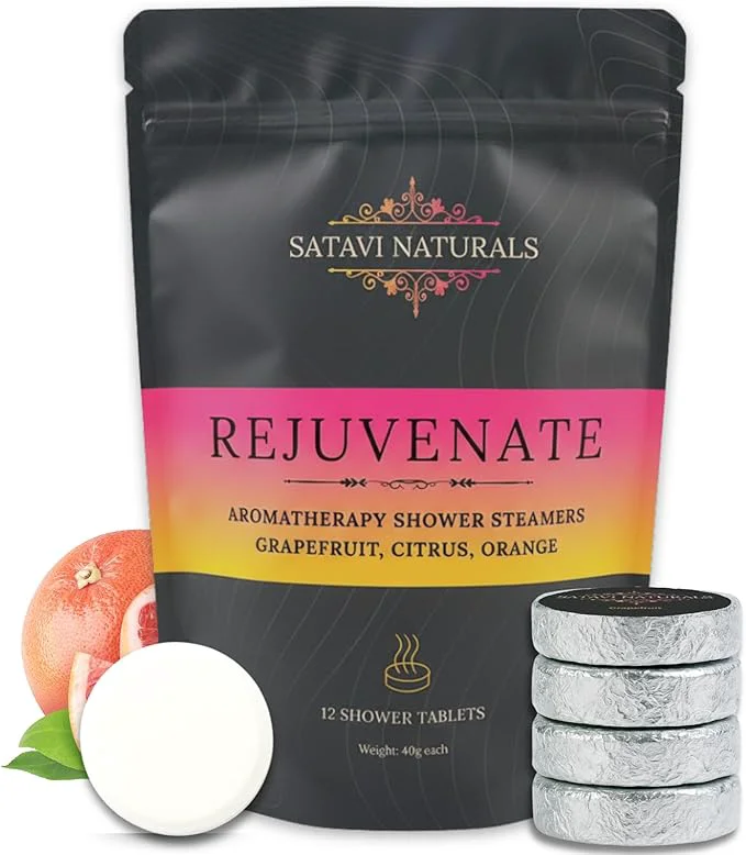 Powerful Citrus Shower Steamers – Aromatherapy Shower Bombs Effective