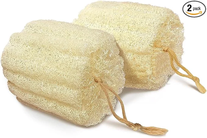 Convenient Natural Shower Loofah Sponge Bath Exfoliating Loofa Body Scrubber Soft and High-Quality