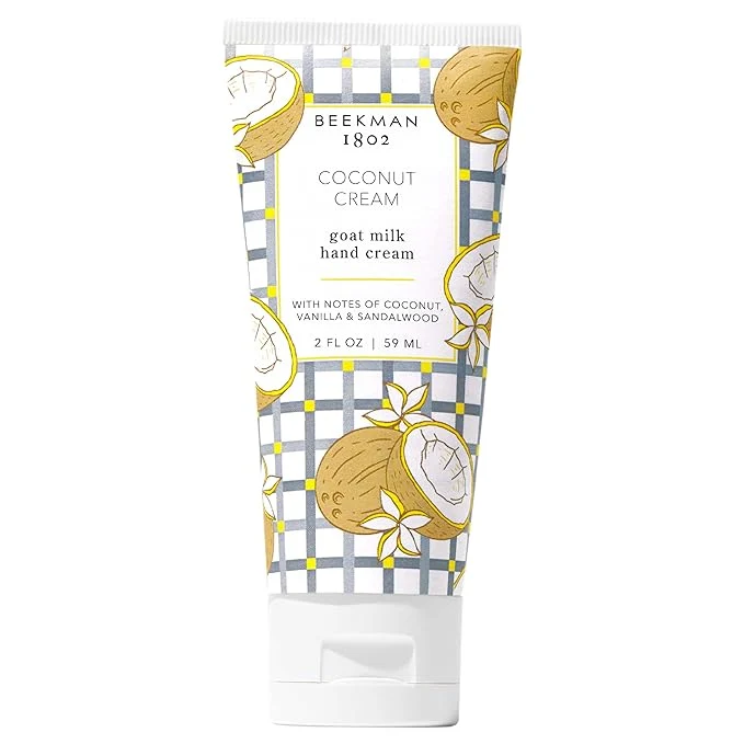 Elite Beekman 1802 Goat Milk Hand Cream – Coconut Cream – Scented – 2 oz – Efficient