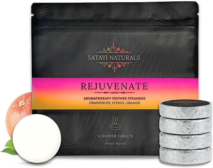 Consistent Citrus Shower Steamers – Aromatherapy Shower Bombs Original Design