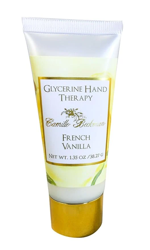 Breathable Camille Beckman Glycerine Hand Therapy Cream French Vanilla 1.35 Ounce Responsible