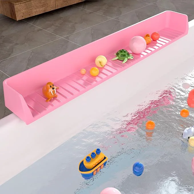 Excellent Splash Guard for Bathtub Kids Silicone Bath Splash Guard Play Shelf Tub Water Contemporary