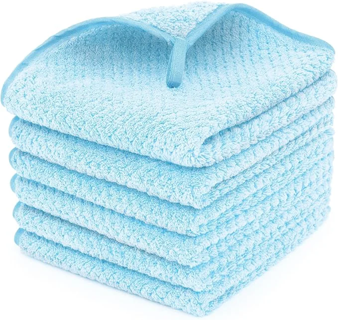 Environmentally Friendly MaopaoBeauty 6 Pack Washcloth Set Reusable