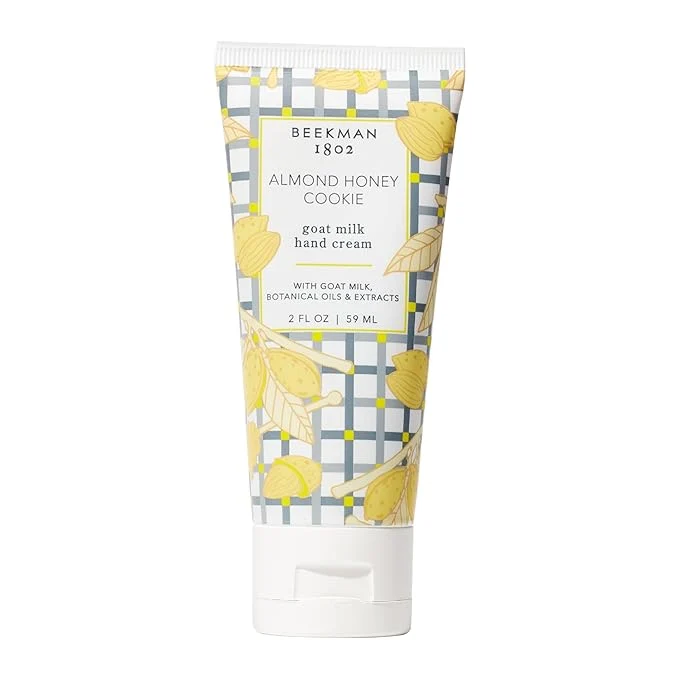 Safe Beekman 1802 Goat Milk Hand Cream – Almond Honey Cookie – Scented – 2 oz – Original Design