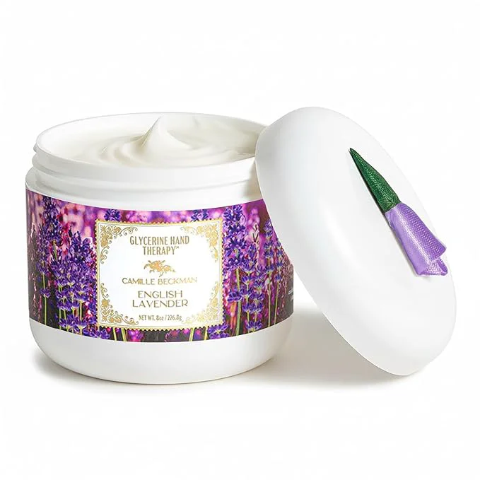 Specialty Camille Beckman Glycerine Hand Therapy Cream English Lavender 8 Ounce Premium Material