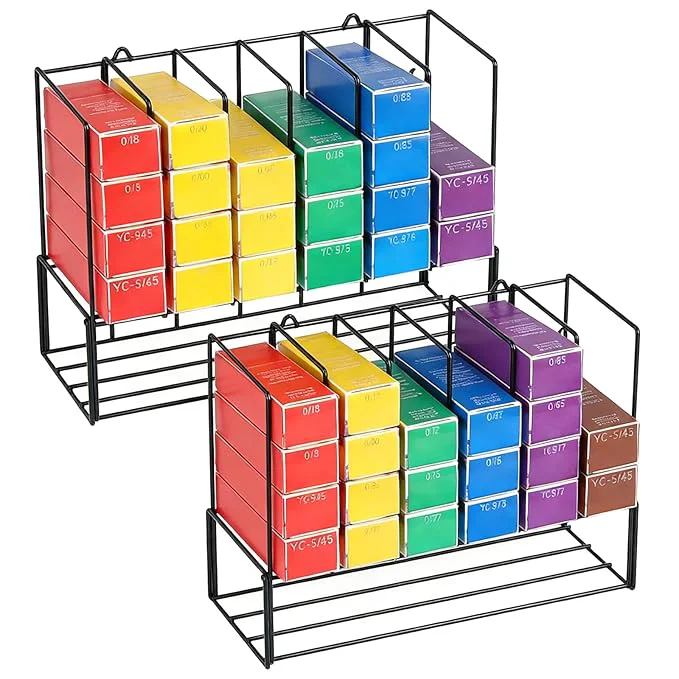 Original Design 2 PCS Hair Color Organizer for Salon Storage Rack Wall Mounted Hair Color Racks Elite