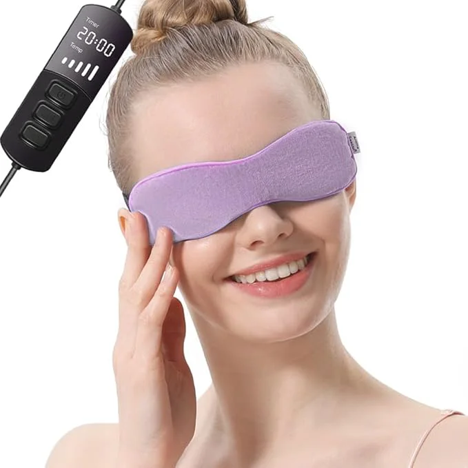 Powerful Aroma Season Heated Eye Mask for Dry Eyes Warm Eye Compress Green