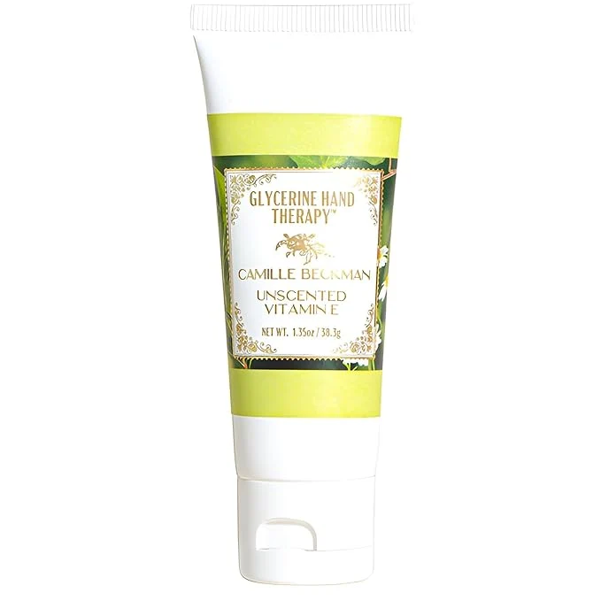 Specialty Camille Beckman Glycerine Hand Therapy Cream Vitamin E Unscented 1.35 Ounce Practical