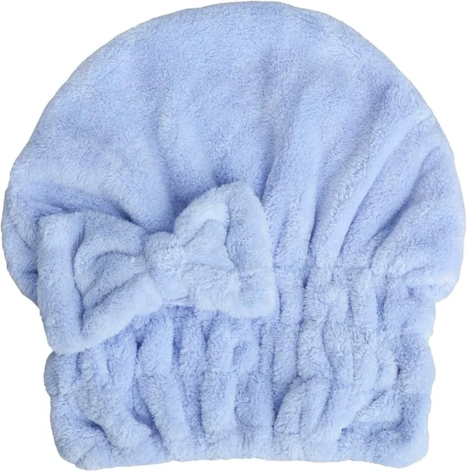 Fine HOPESHINE Microfiber Hair Towel Cap Soft
